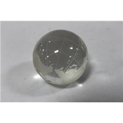 MED CRYSTAL WORLD GLOBE