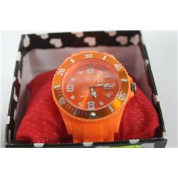 ICE RUBBER SPORT WATCH - ORANGE ON CHOICE