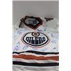 Image 1 : EDMONTON OILERS JERSEY TEAM SIGNED SIZE:M