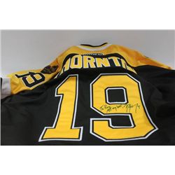 JOE THORNTON #19 SIGNED - BOSTON BRUINS