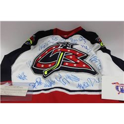 2005-06 TEAM SIGNED COLUMBUS BLUE JACKET
