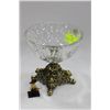 Image 1 : CRYSTAL CANDY DISH 24% LEAD CONTENT