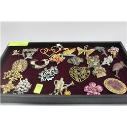 ESTATE BROOCH COLLECTION