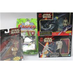 BOX OF ACTION FIGURES