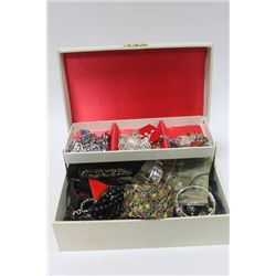 JEWELRY BOX WITH CONTENTS
