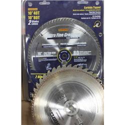 BOX W/ 3-10" SAW BLADES