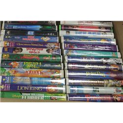 BOX OF DISNEY VHS