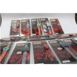 BOX OF STAR WARS WATCHES