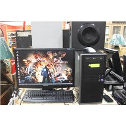 CUSTOM BUILT GAMING DESKTOP INTEL CORE i5/8 GB