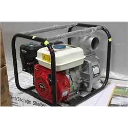 NEW 6.5 HP GAS WATER PUMP W 3" OUTLET