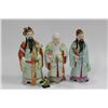 Image 1 : SET OF THREE CHINESE GOD STATUES