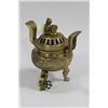 Image 1 : SOLID BRASS INCENSE HOLDER