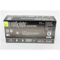 MIDNIGHT POWDER FREE EXAMINATION GLOVES ON CHOICE