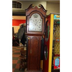 CIRCA 1880'S GRANDFATHER CLOCK