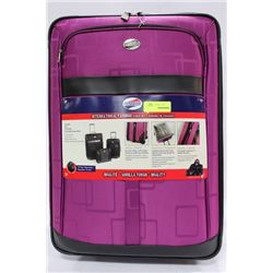 PURPLE AMERICAN TOURISTER 3 PC LUGGAGE SET