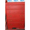 Image 1 : 5 DRAWER REFINISHED DRESSER
