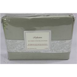 GREEN 360 THREAD COUNT QUEEN SHEET SET