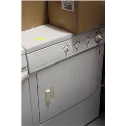 PREVIOUSLY ENJOYED FRIGIDAIRE DRYER -SELLING AS IS
