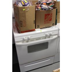 KENMORE GAS TOP SELF CLEANING STOVE