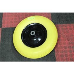 WHEELBARROW TIRE ON CHOICE: YELLOW