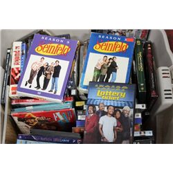 LARGE TOTE OF DVD'S AND BOX SETS