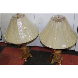 PAIR OF DESIGNER LAMPS