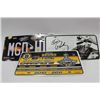 Image 1 : TRAY OF 3 COLLECTIBLE LICENSE PLATES