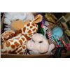 Image 1 : BOX OF STUFFED ANIMALS