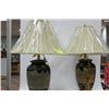 Image 1 : PAIR OF EXOTIC DESIGNER PORCELAIN LAMPS