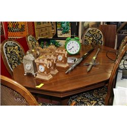 VINTAGE TABLE AND 6 CHAIRS