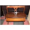 Image 1 : UNIQUE ANTIQUE HALL BENCH W DRAWER
