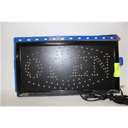 NEW LED OPEN SIGN
