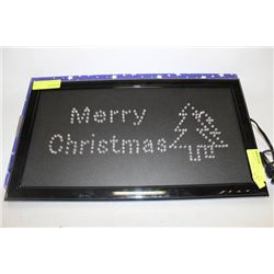 NEW LED MERRY CHRISTMAS SIGN