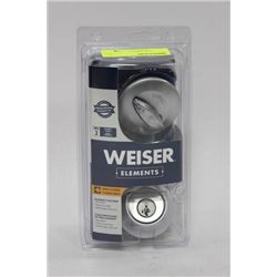 WEISER SINGLE CYLINDER DEADBOLT