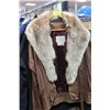 Image 1 : LEATHERANCH LEATHER AND FUR JACKET SIZE 2