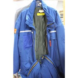 PAIR OF HEAVY DUTY WINTER COVERALLS SIZE XXL