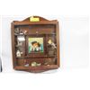 Image 1 : WALL DISPLAY W/ MINIATURE TRINKETS