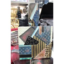 VASE AND WALL ART SET