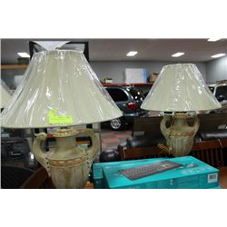 PAIR OF DESIGNER LAMPS