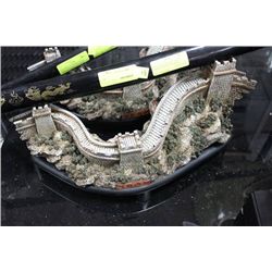 GREAT WALL OF CHINA SWORD HOLDER W SWORD ON CHOICE