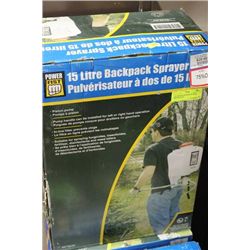 15L BACKPACK SPRAYER WITH PISTON PUMP