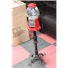 Image 1 : COIN OPERATED BUBBLE GUM MACHINE W CAST IRON STAND