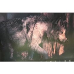 BRANDONBURG SPIRIT OF THE SACRED FOREST WOLF PRINT