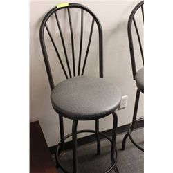 PAIR OF BAR STOOLS