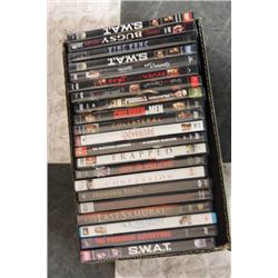 BOX OF DVD'S