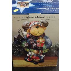 HANDPAINTED REINDEER ORNAMENT