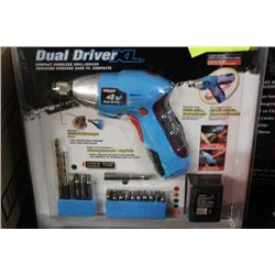 NEW CHANNEL LOCK 4 VOLT DUAL DRIVER