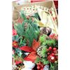 Image 1 : BOX OF VINTAGE CHRISTMAS DECORATIONS
