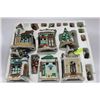 Image 1 : 28 PORCELAIN MAIN STREET CHRISTMAS VILLAGE