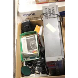 BOX OF ELECTRONICS